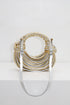 Tangle Half Moon Top Handle Bag